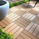Ver imagem 4 de Deck Modular de Madeira Ecológica 30cm x 30cm Formaco Decor Marrom