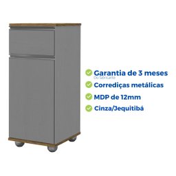Armário Gabinete Filtro de Água Bebedouro Chão com Rodizio - 3