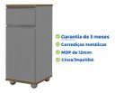Ver imagem 3 de Armário Gabinete Filtro de Água Bebedouro Chão com Rodizio