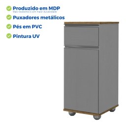Armário Gabinete Filtro de Água Bebedouro Chão com Rodizio - 2