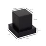 Acabamento P/ Registro Quadrado 1/2 Ou 3/4 Preto - 3