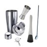 Kit Coqueteleira Aço Inox Bartender 04 Peças Drinks Coquetéis - 1