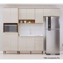 Ver imagem 3 de Cozinha Modulada Compacta 4 Peças sem Tampo Isis Luciane Móveis