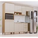 Ver imagem 1 de Cozinha Modulada Compacta 4 Peças sem Tampo Isis Luciane Móveis