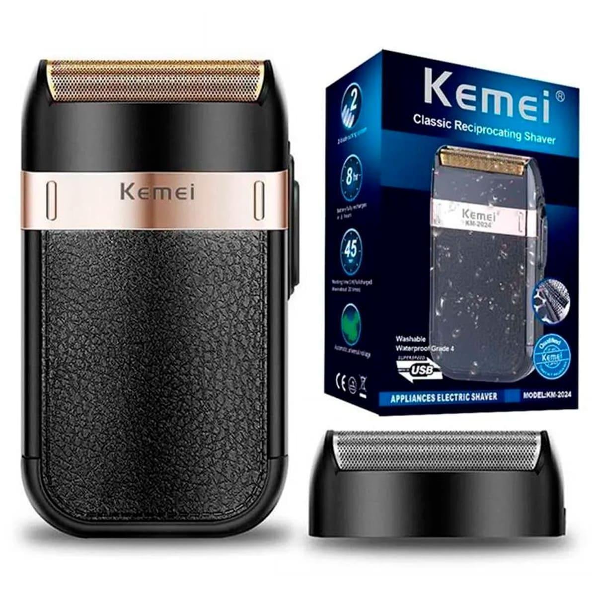 Maquina Shaver de Barbear Profissional Pezinho Kemel Km-2024 ...