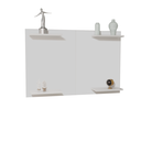 Ver imagem 2 de Painel P/ Tv até 50 Pol Quartos e Salas em Mdf Envio Rápido:branco