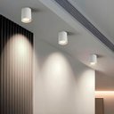 Ver imagem 1 de 3 Mini Spot Sobrepor Direcionável Recuado Branco Sala Luz03