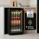 Ver imagem 5 de Frigobar Expositor Vertical Hq 85fbpv1 Preto 85l 127v