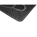 Ver imagem 3 de Capacho de Borracha Antiderrapante Ecco 22 Preto 0,40x0,60m