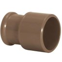 Ver imagem 2 de 20 Buchas Redução Soldável Longa 1 1/2x1 50x32mm Marrom Pvc - Fortlev