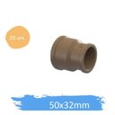 Ver imagem 1 de 20 Buchas Redução Soldável Longa 1 1/2x1 50x32mm Marrom Pvc - Fortlev