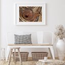 Ver imagem 2 de Quadro Horizontal Abstrato Madeira - 60x48cm:madeira Preta