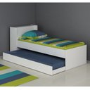 Ver imagem 2 de Quarto de Solteiro Completo com Bicama e Penteadeira 381536 Fellicci