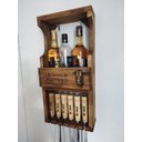 Ver imagem 3 de Porta Espeto com Barzinho e Abridor Cabeça de Boi em Madeira Maciça Tam 29x60