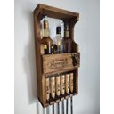 Ver imagem 4 de Porta Espeto com Barzinho e Abridor Cabeça de Boi em Madeira Maciça Tam 29x60