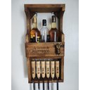 Ver imagem 2 de Porta Espeto com Barzinho e Abridor Cabeça de Boi em Madeira Maciça Tam 29x60