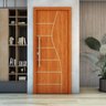 Porta de Madeira Frisada U.v 210cm X 90cm - R10s:mogno - 3