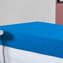 Ver imagem 3 de Lençol com Elástico Solteiro Nobre 1 Peça 30cm de Altura Malha 100% Algodão - Turquesa