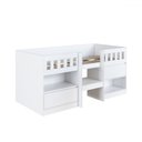 Ver imagem 1 de Cama Infantil Ilha Bela 2 Portas Branco - Art In Móveis