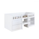 Ver mais imagens de Cama Infantil Ilha Bela 2 Portas Branco - Art In Móveis