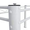 Base De Mesa De Jantar Pés De Mesa P/ Tampos De Vidro Granito Madeira 1,20 Munique Ql Branco - 4