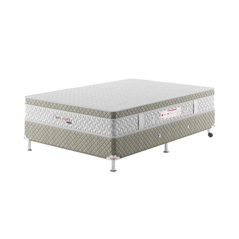 Cama Box Casal Bio Life+ Spubio Incofal Bege 138x188x52cm