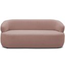 Ver imagem 3 de Sofá Carmen F04 3 Lugares 170cm Rosê Veludo Lyam Decor
