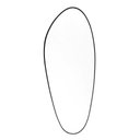 Ver imagem 3 de Espelho Orgânico Eros Grande 150cm x 63cm Minimalista com Moldura em Madeira Preto Casavee