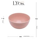 Ver imagem 6 de Kit 50 Bowls Bambu Cumbucas 15x7cm Sortidos Lyor Sobremesas Frutas Petiscos