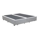 Ver imagem 1 de Cama(Box Queen Size+Colchão Mola)158x198x26 Sintético Branco