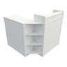 Balcão Caixa L M5 Mdp Atendimento Recepção Loja Vallet - Branco - 1