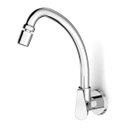 Ver imagem 1 de Torneira para Cozinha de Parede Bica Móvel Arejador Articulado Suite Incepa