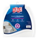 Ver imagem 2 de Assento Sanitário Oval Almofadado Prime Herc Tamanho Universal Cor Branco
