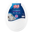 Ver imagem 1 de Assento Sanitário Oval Almofadado Prime Herc Tamanho Universal Cor Branco