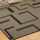 Ver imagem 3 de Tapete para Sala 1,00m x 1,50m Sisal Antiderrapante Sem Pelo Lâncer - 589 TABACO