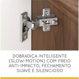 Cozinha Completa 5 Peças com Balcão e Tampo Donna Nesher Móveis - 11