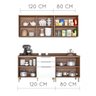 Cozinha Compacta 4 Peças Donna Nesher Móveis - 5