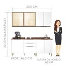 Ver imagem 4 de Cozinha Compacta 4 Peças Donna Nesher Móveis