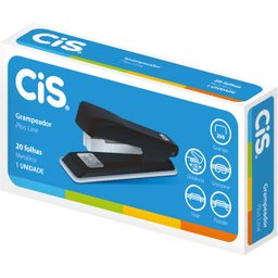Grampeador Metal Plus Line P/20fls. 26/6 - 2