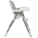 Ver imagem 6 de Cadeira de Alimentação Burigotto Merenda de 6 Meses a 36 Meses Granito Prata