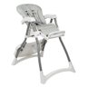 Cadeira de Alimentação Burigotto Merenda de 6 Meses a 36 Meses Granito Prata - 5