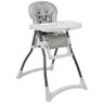 Cadeira de Alimentação Burigotto Merenda de 6 Meses a 36 Meses Granito Prata - 2