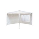 Ver imagem 1 de Conjunto Parede para Gazebo Ráfia Branco 3,00x3,00m