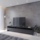Ver imagem 5 de Rack Aspen 184 Cm - Preto Fosco