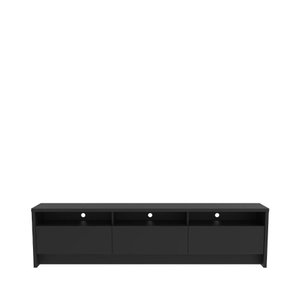 Rack Aspen 184 Cm - Preto Fosco