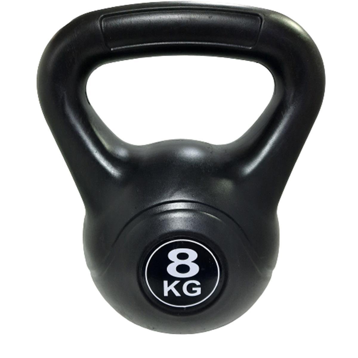 Kettlebell 8Kg Peso Exercício Funcional Vinil Musculação | MadeiraMadeira