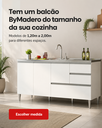 Ver imagem 7 de Balcão para Pia de Cozinha 1,80 Mt Maceio com Gavetão Branco