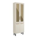 Ver imagem 1 de Cristaleira Bossa Nova 4 Portas MDP 70cm Arenas Bertolini Moveis