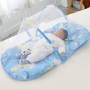 Ver imagem 2 de Berco Portatil Mosquiteiro Kti Completo Cercadinho Dobravel Tenda Travesseiro Cama Bebe Colchonete a