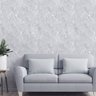 Papel de Parede Marmorizado Cinza Claro Vinilico Lavável+ Cola Inclusa - 1